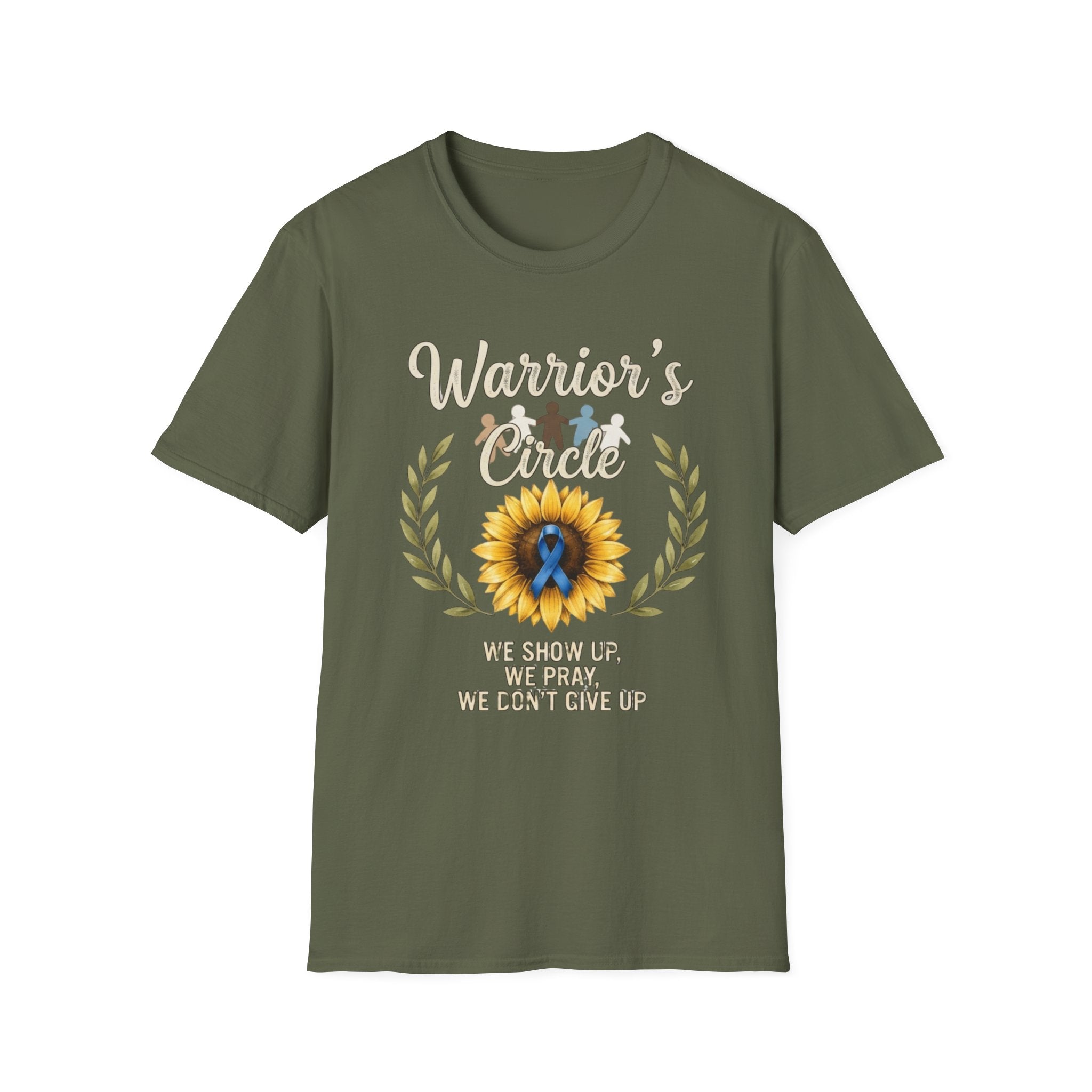 Warrior's Circle T-Shirt — Sunflower Support Tee For T1D