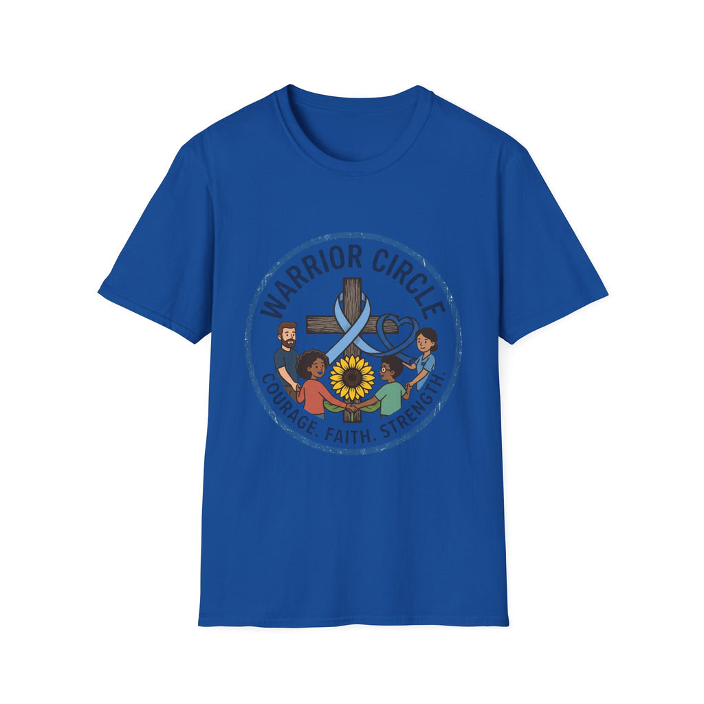 Warrior Circle T-Shirt — Faith/Diabetes Support