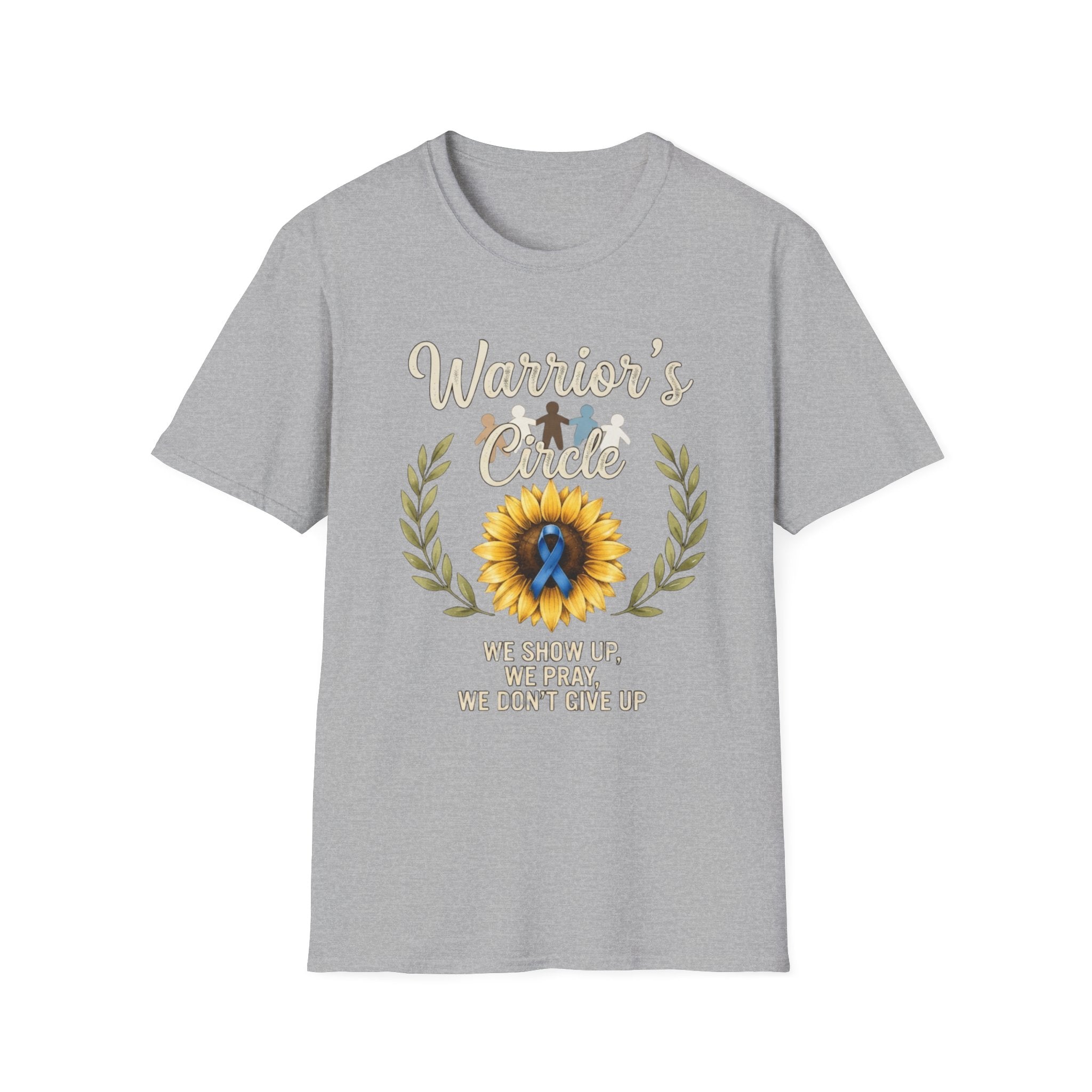 Warrior's Circle T-Shirt — Sunflower Support Tee For T1D