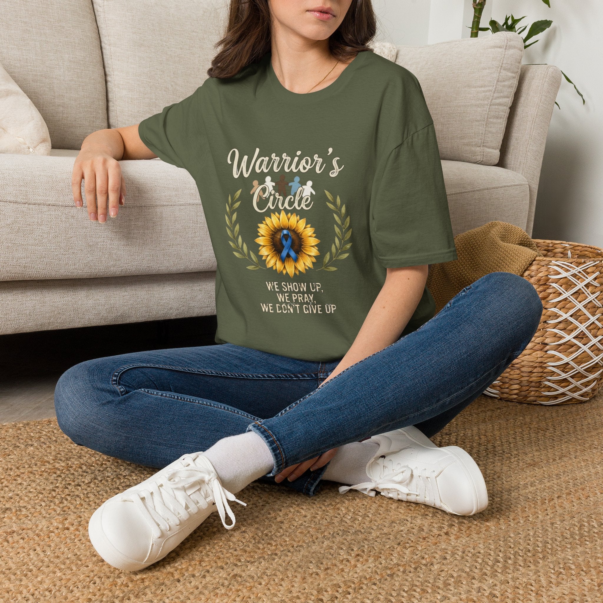 Warrior's Circle Sunflower T-Shirt — Diabetes support