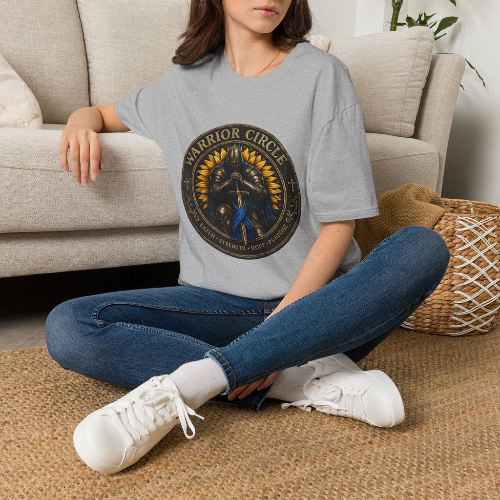 Warrior Circle T-Shirt — Sunflower Knight Graphic Tee