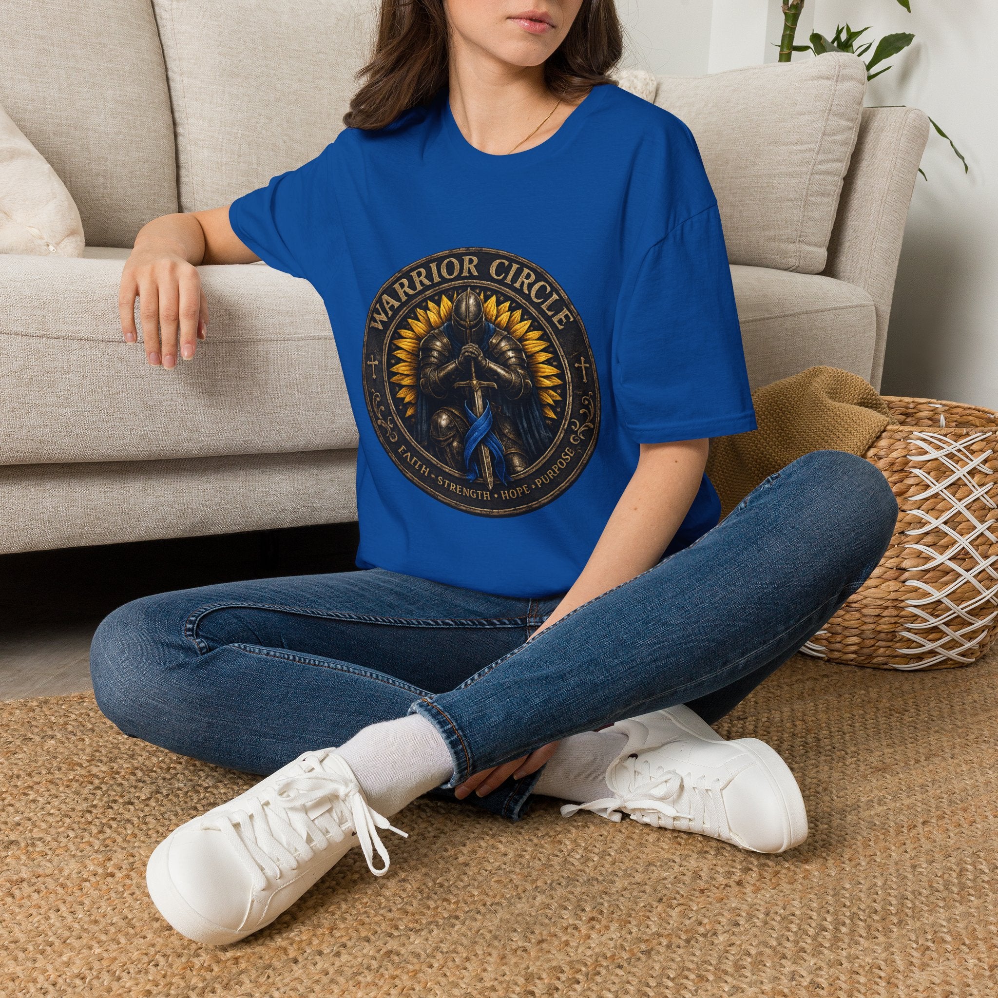 Warrior Circle T-Shirt — Sunflower Knight Graphic Tee