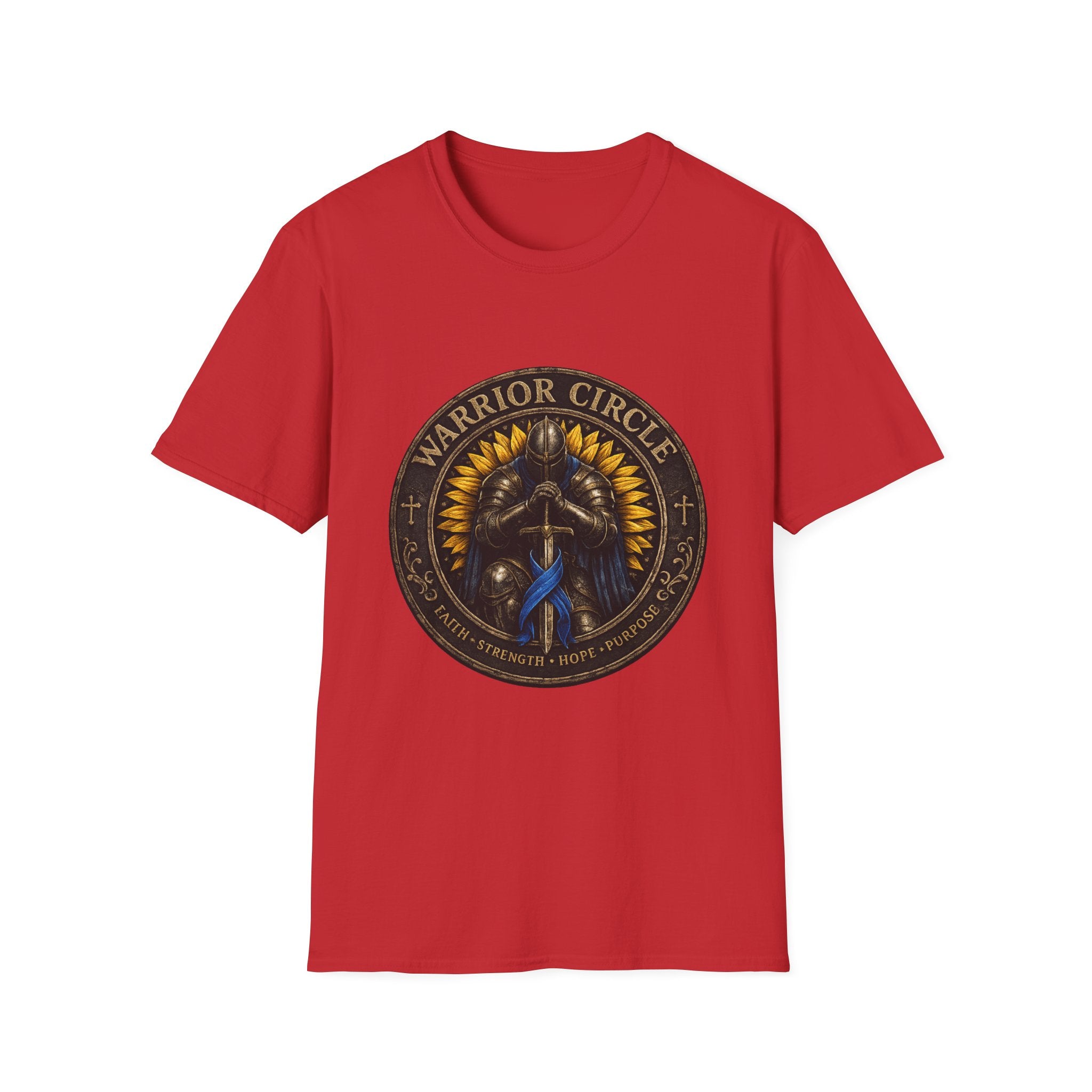 Warrior Circle T-Shirt — Sunflower Knight Graphic Tee