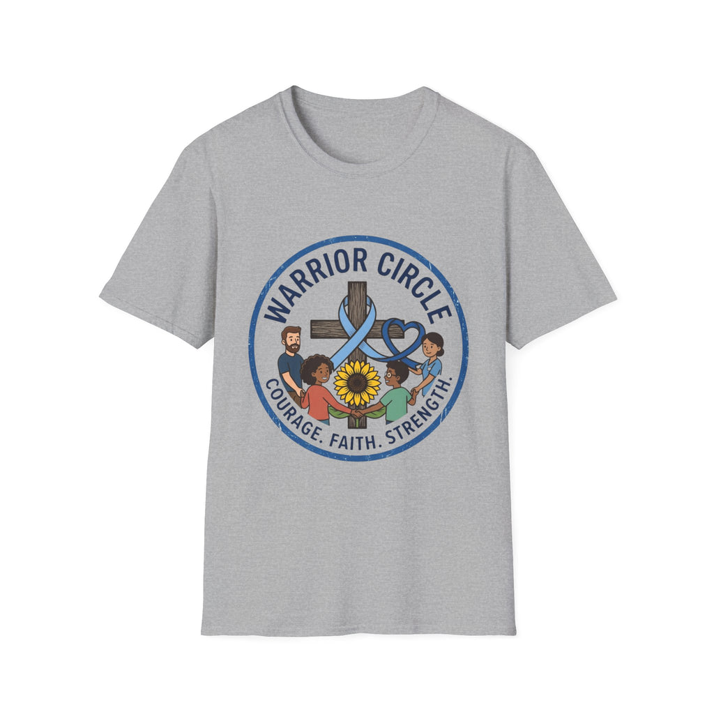 Warrior Circle T-Shirt — Faith/Diabetes Support