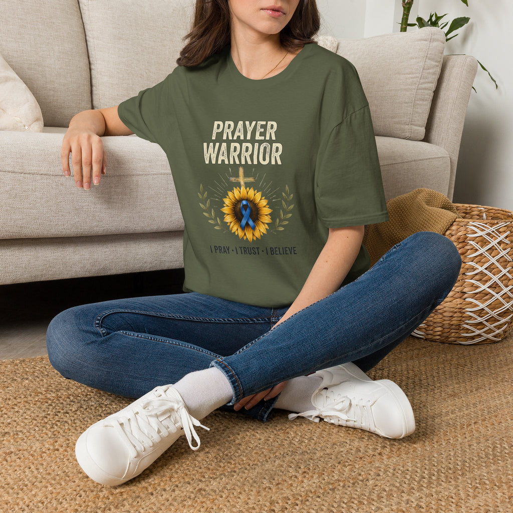 Prayer Warrior T-Shirt — Christian Faith - T1D Support