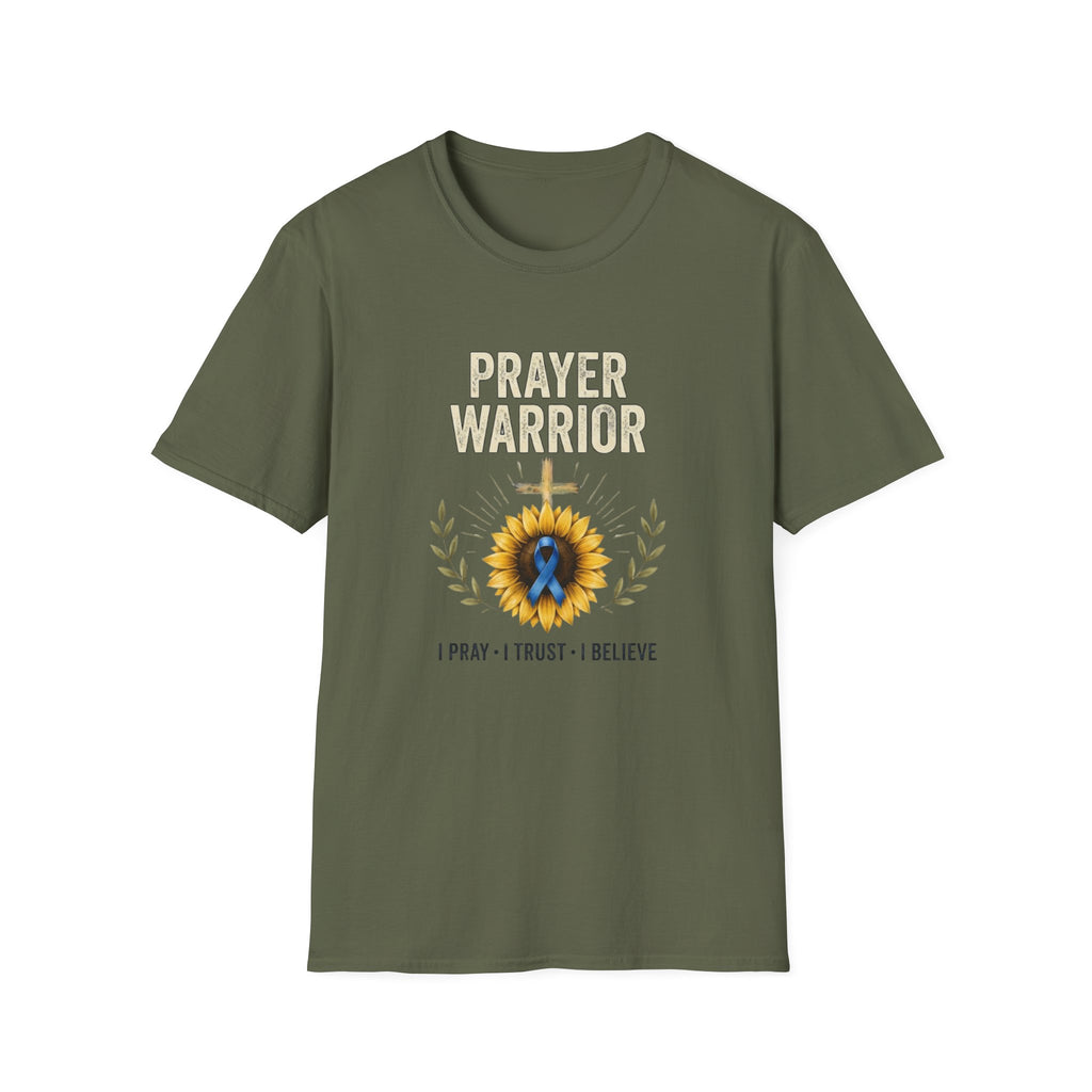 Prayer Warrior T-Shirt — Christian Faith - T1D Support
