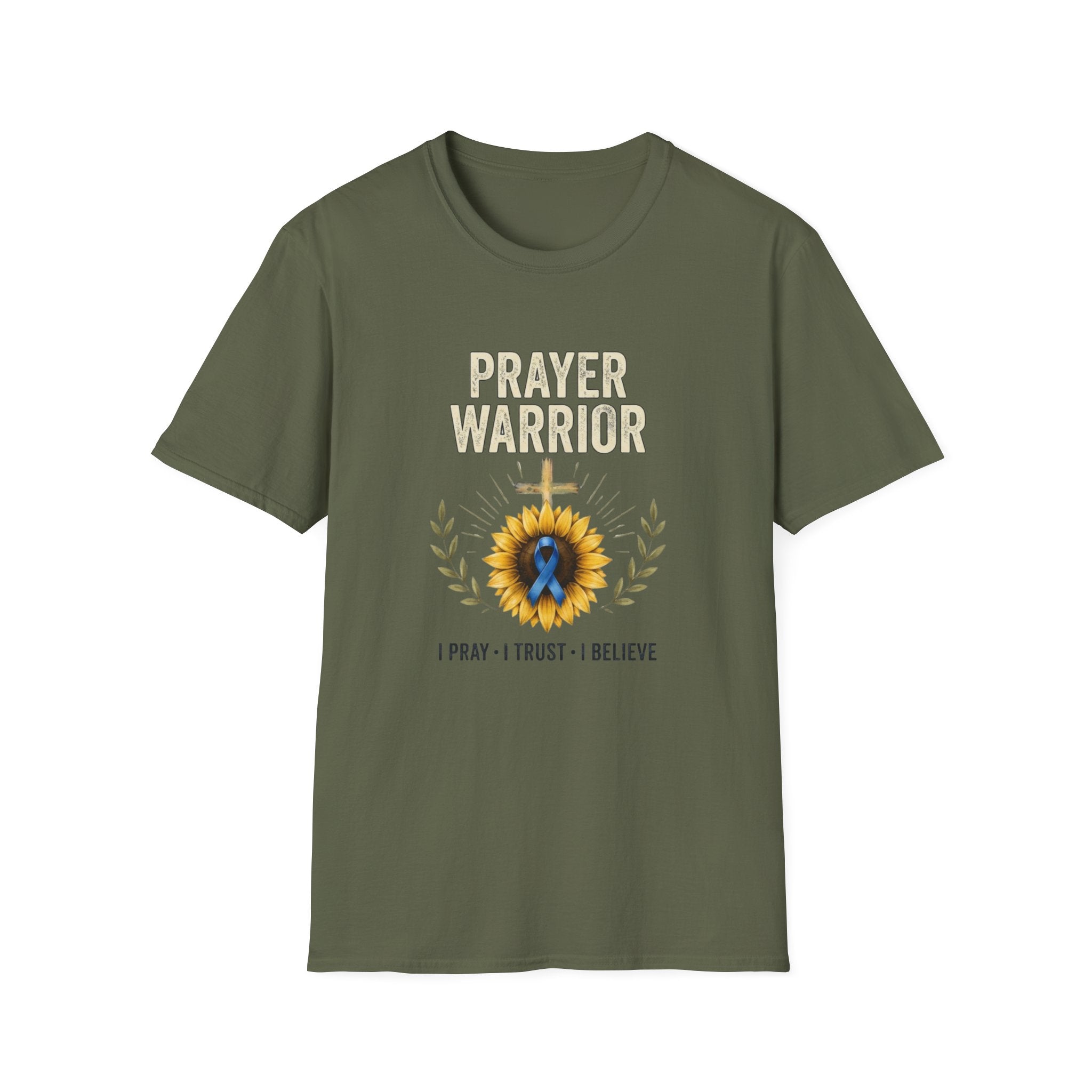 Prayer Warrior T-Shirt — Christian Faith - T1D Support