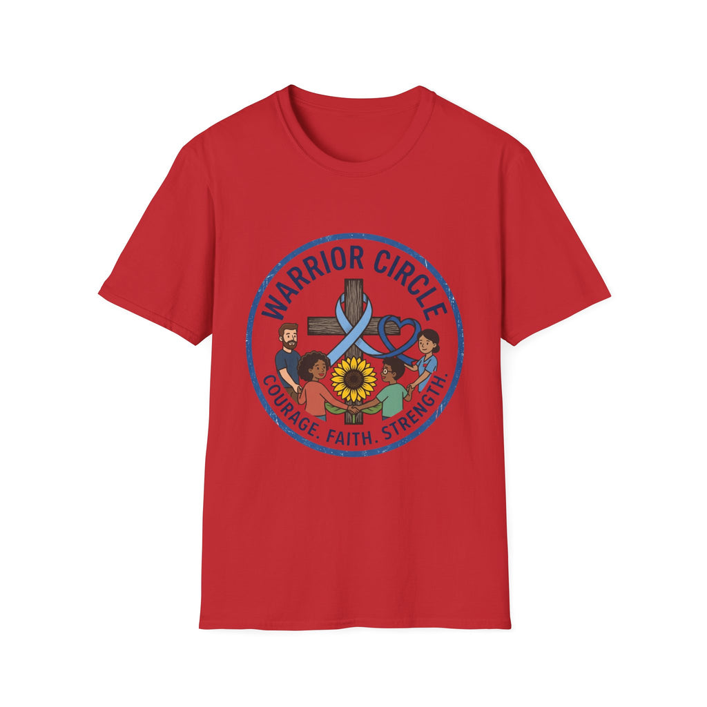 Warrior Circle T-Shirt — Faith/Diabetes Support