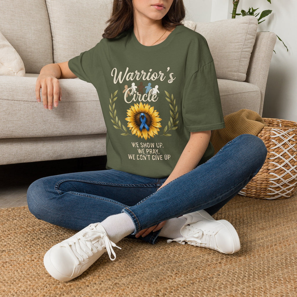 Warrior's Circle T-Shirt — Sunflower Support Tee For T1D