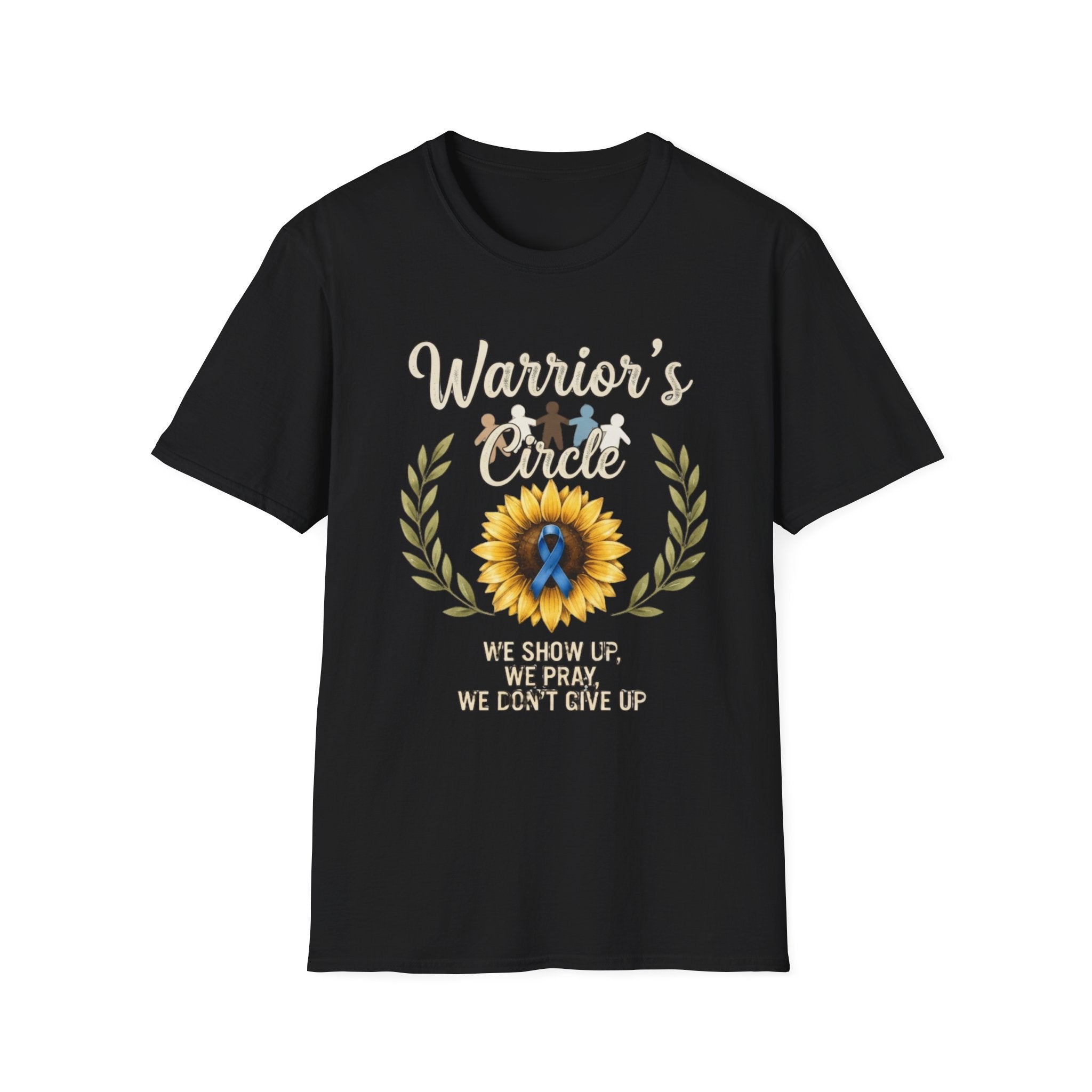 Warrior's Circle T-Shirt — Sunflower Support Tee For T1D