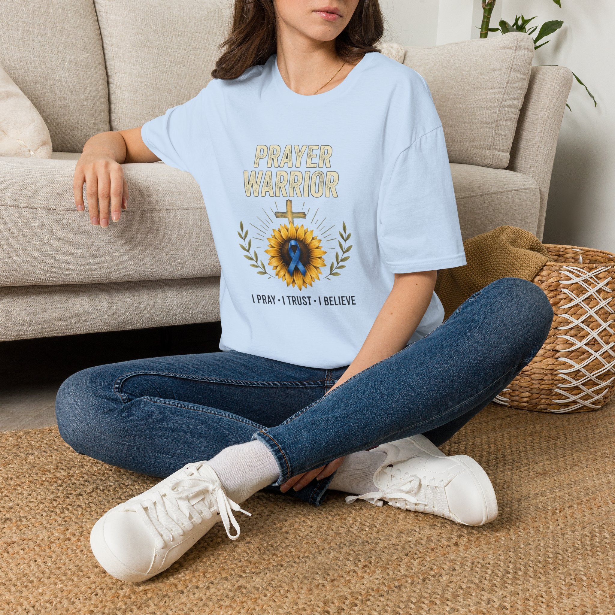 Prayer Warrior T-Shirt — Christian Faith - T1D Support