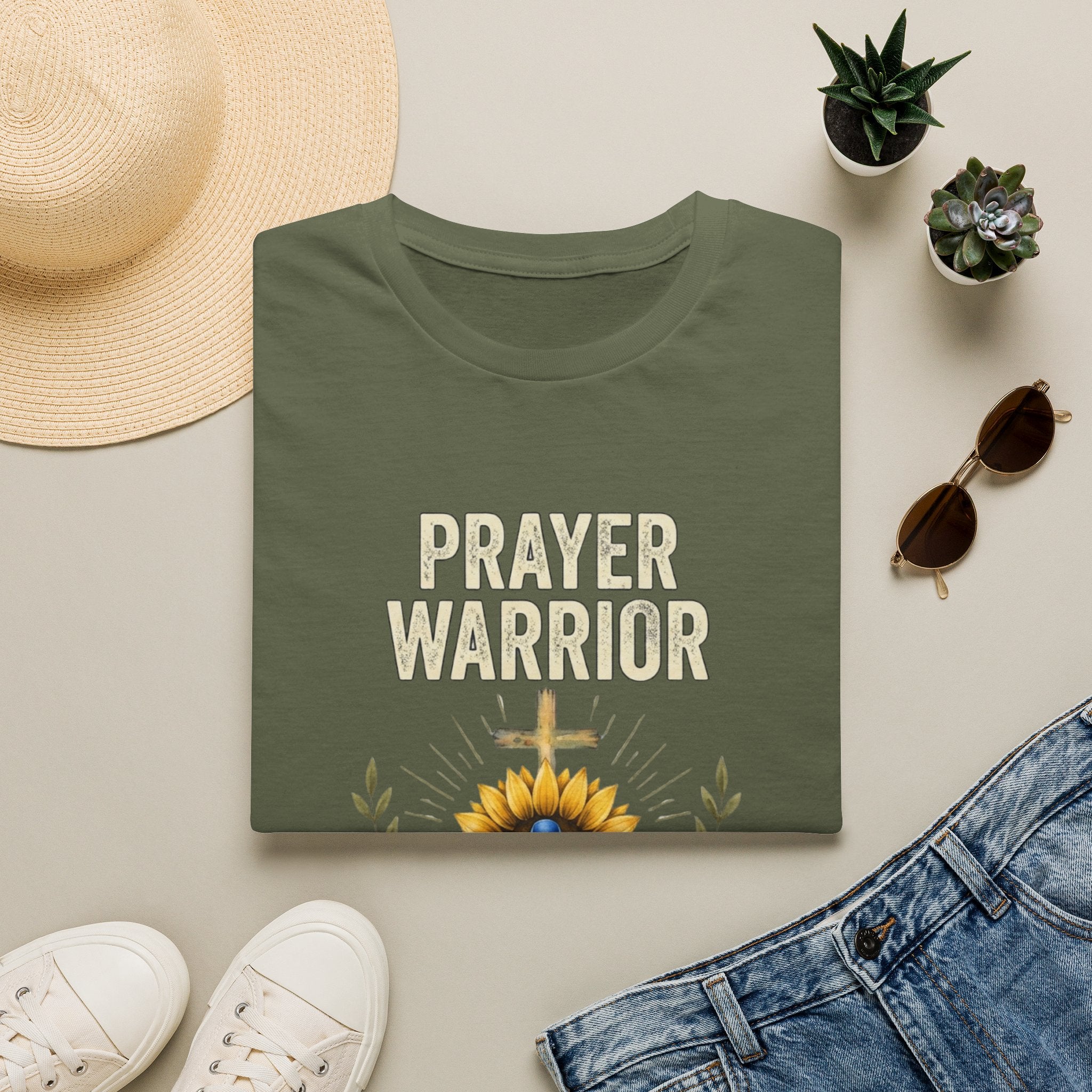 Prayer Warrior T-Shirt — Christian Faith - T1D Support