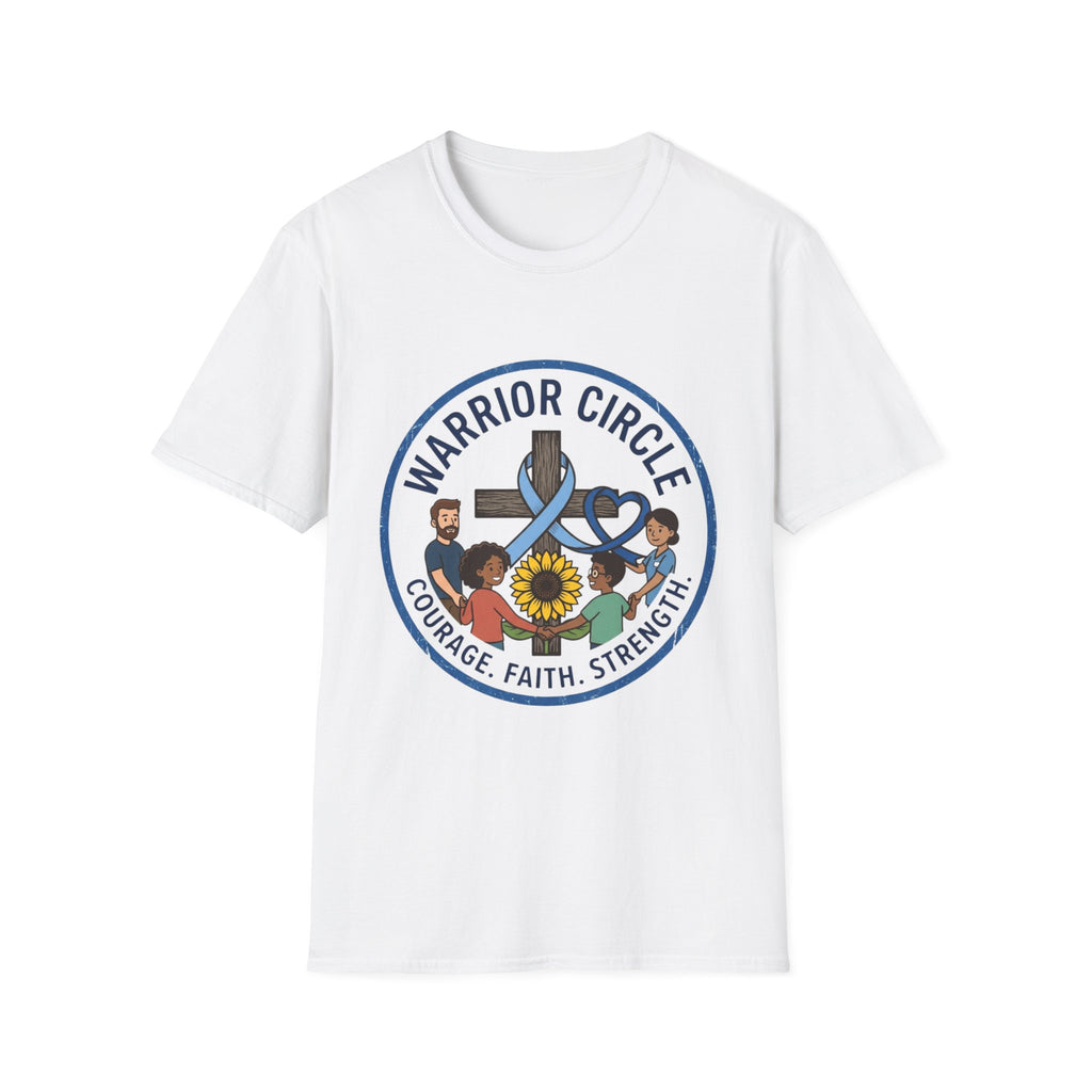 Warrior Circle T-Shirt — Faith/Diabetes Support